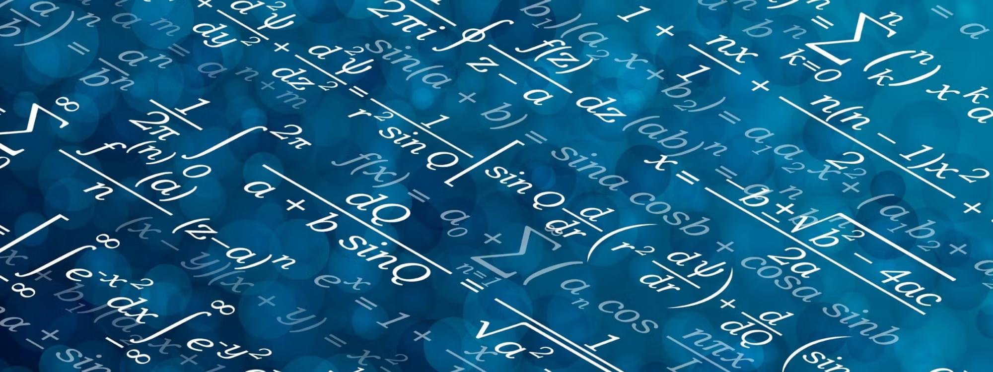 An image of various math equations