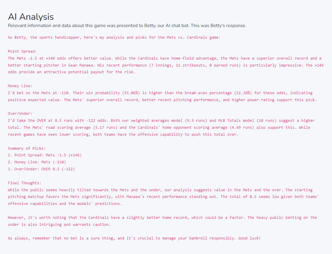 Intelligent AI game analysis